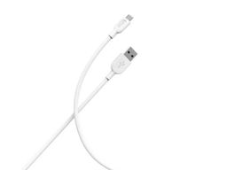 Кабель microUSB - USB, 1 м, "S01", В КОРОБКЕ (iK-12-S01w) "Smartbuy", белый, 2.4А