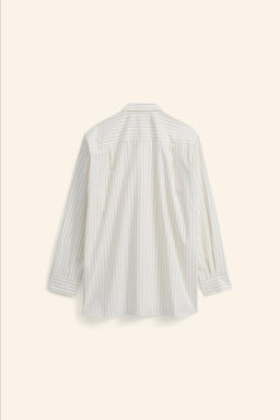 LIMITED EDITION CROSSED STRIPE SHIRT - Zara фото 9