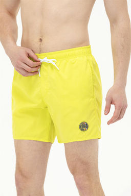 U. S. Polo Assn Мужские неоново-желтые шорты для плавания - U.s. polo assn фото 10