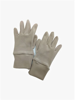 1127 Перчатки для фигурного катания со стразами, из флиса *