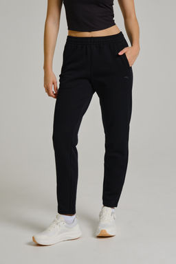 Брюки трикотажные удлиненные Черный