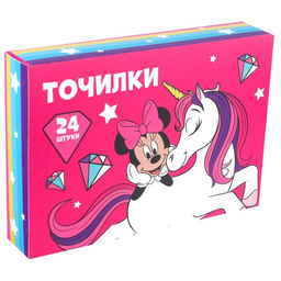 Цена за 24 шт. Точилка пластиковая, «Мышка»