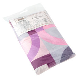 Наволочка 70х70см Идилия, белый, с клапаном-запахом, бязь Комфорт 121г/м2, хлопок 100%, упаковка классическая пакет ПВД 14,5х23см, еврослот, Домашняя мода (Россия)  фото 2