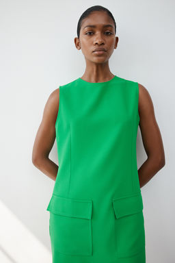 Minivestido con bolsillos