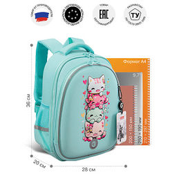 RAz-686-2 Рюкзак школьный с картхолдером на держателе - Grizzly фото 42