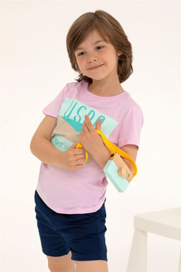 Детская футболка с круглым вырезом Магнолия Неожиданная скидка в корзине