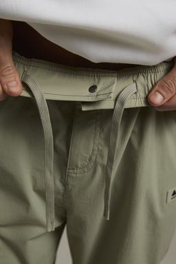Брюки текстильные Серо-зеленый - Anta фото 5