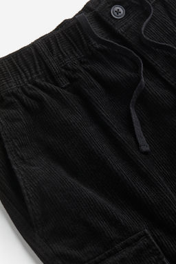 Pantalon cargo de pana Regular Fit - H&m фото 4