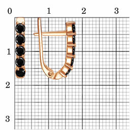 СЕРЬГИ 34815451А - Красная пресня фото 2