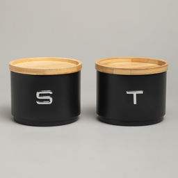 НАБОР БАНОК AGNESS ДЛЯ СЫПУЧИХ, 11Х16 СМ, ШТАБЕЛИРУЕМЫЕ