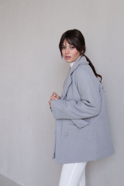 Martichelli Куртка утеплённая светло-серая  фото 9