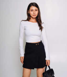 Юбка #КТ9972, чёрный