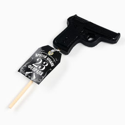 Цена за 2 шт. Леденец на палочке 23 февраля, вкус: кола, 30 г - Фабрика счастья фото 6