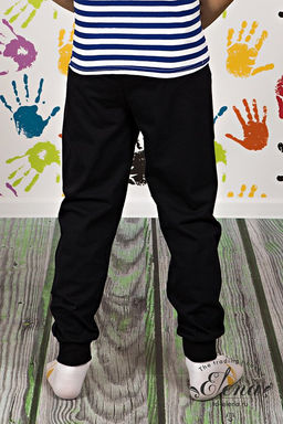 Трико на манжете М21426а Черный - Елена фото 2