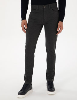 Antrasit Slim Fit Kanvas Pantolon - Pierre cardin фото 2