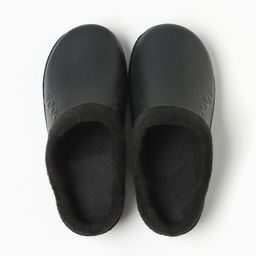 Галоши - сабо мужские утепленные, размер 41-42, чёрные