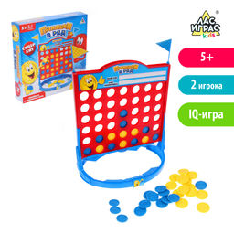 Настольная игра-стратегия на логику Пятнашки в ряд