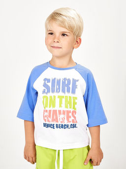 Футболка с принтом UD 0755 коралловый - Mini maxi фото 8