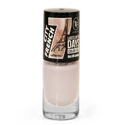 TF Лак для ногтей COLOR GEL CITY FRENCH тон 361 Snow glitter/Снежный с шиммером 8мл