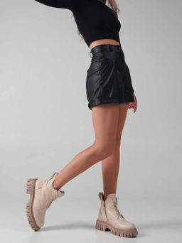 Ботинки 338.21153be.Бежевый макс/Мех