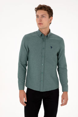 Erkek Koyu Ye_il Uzun Kollu Basic G_mlek Sepette S_rpriz _ndirim - U.s. polo assn фото 8