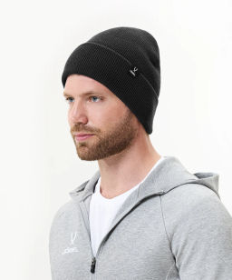 Шапка JOGEL ESSENTIAL High Beanie, черный  фото 8