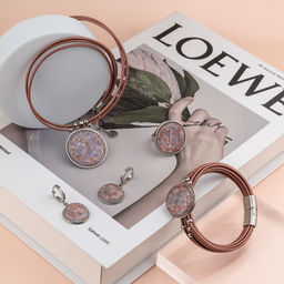 Серьги из муранского стекла LOVELY LS3536 - Vloes фото 7