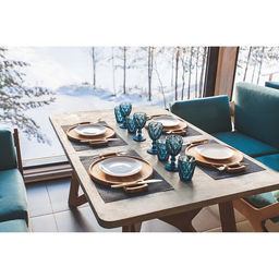 Бокал для вина Magistro «Круиз», 250 мл, 8×15.3 см, стекло, синий