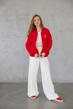 Бомбер женский Lighthouse Red - Captain's mate фото 5