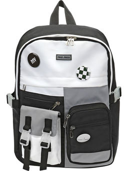Рюкзак Prof-Press "Черно-белый" (РЦ-2582) 40*28*13см, мягкая спинка