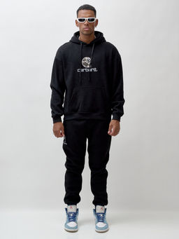 на флисе Спортивный костюм демисезонный черного цвета - Mtforce фото 3