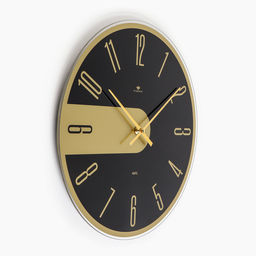 Часы настенные, интерьерные "Стиль со вставкой", бесшумные, d-39 см