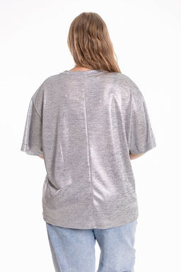 Футболка М325377с серый - Елена фото 3