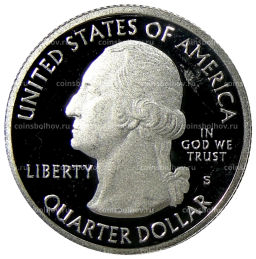 1/4 доллара (25 центов) 2012 года S США Национальные парки № 15 Денали