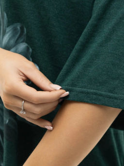 Туника женская, цвет зеленый