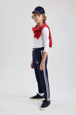 Erkek Cocuk Kal?n Bask?l? Esofman Alt?