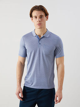 Polo Yaka Merserize G?r?n?ml? Erkek Ti??rt