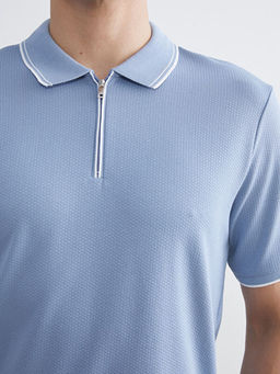 Polo Yaka Penye Erkek Ti??rt