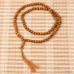 Четки мусульманские 99 бусины 10мм / MА55 /уп 10/300/светло коричневый