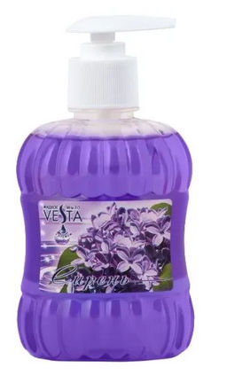 VESTA жидк.мыло 315мл с дозатором Сирень