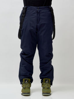 Горнолыжный костюм мужской зимний темно-синего цвета 370TS - Leifensh фото 25