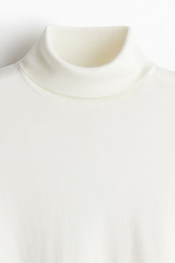 Jersey de cuello alto en punto fino Slim Fit - H&m фото 6