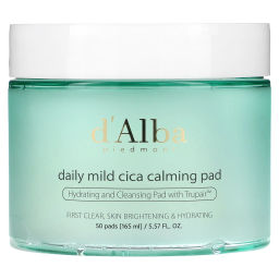 DAlba Daily Mild Cica Calming Pad, 165ml - Пэды для лица