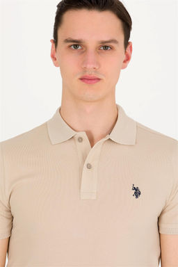 Мужская базовая футболка с воротником-поло Stone - U.s. polo assn фото 2