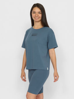 CRB wear/CSXW 60267-48 Футболка женская,темно-серый/Ex.Cherubino фото 2