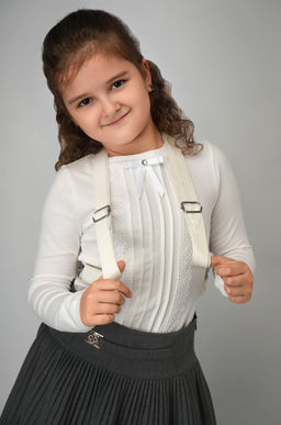 Блузка для девочки с длинным рукавом Happyfox