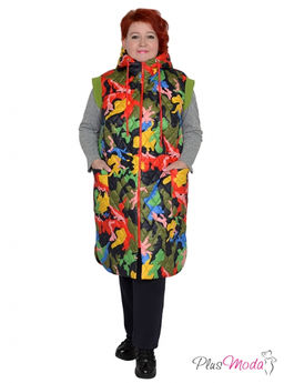 Кардиган-жилет Модель №1528 размеры 44-84