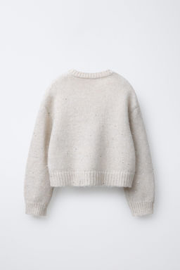 SEQUIN KNIT JUMPER - Zara фото 2