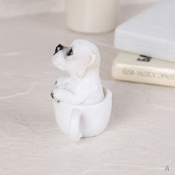 Фигурка Собака в кружке 9 см / CW421-19 /уп 120/ - Галеонтрейд фото 7