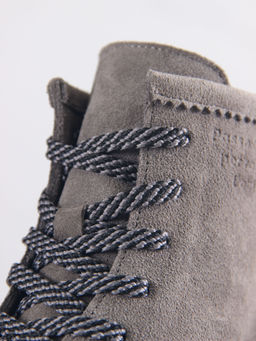 Ботинки 319.22511gr.Серый замок замша/Мех